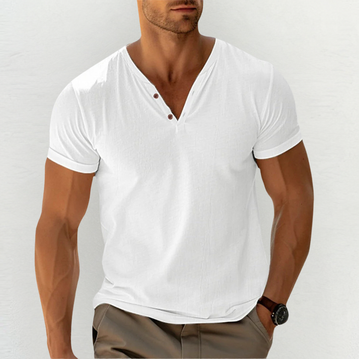 Milan | Herren klassische Sommer Bluse | Atmungsaktiv Bequem