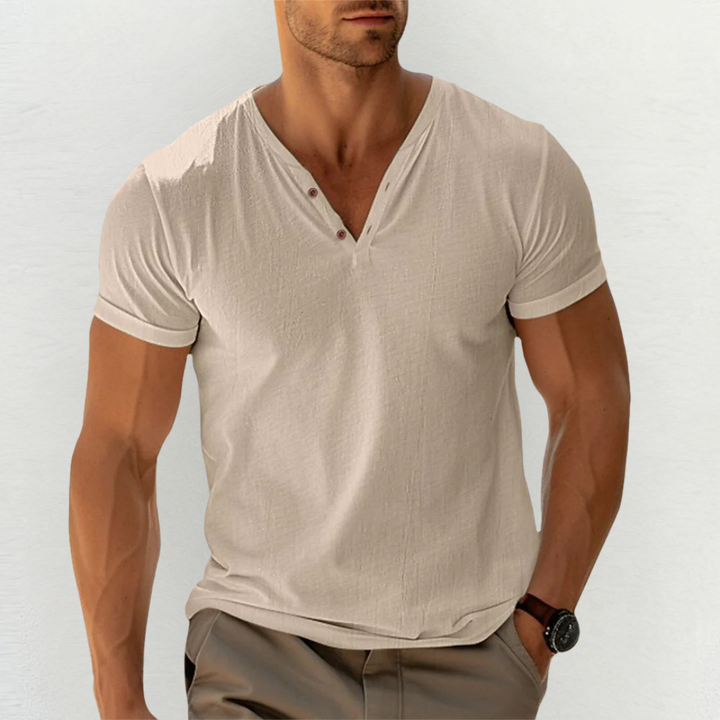 Milan | Herren klassische Sommer Bluse | Atmungsaktiv Bequem