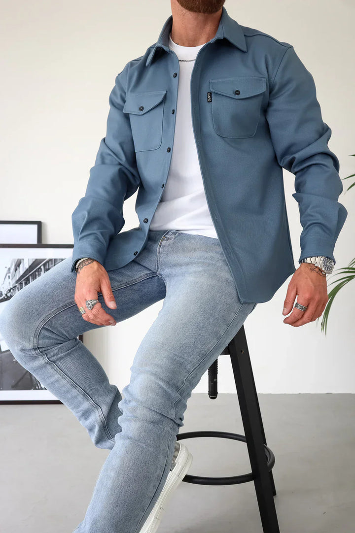 Mark | Herren Vielseitiges Overshirt | Lässiger Komfort