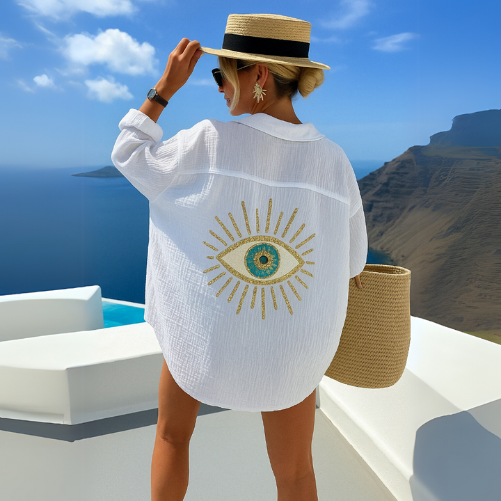 Annemiek | Damen Boho Bluse | Elegant und Relaxed