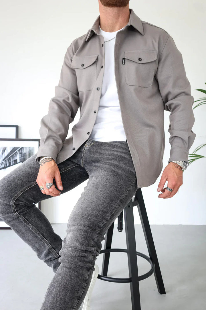 Mark | Herren Vielseitiges Overshirt | Lässiger Komfort