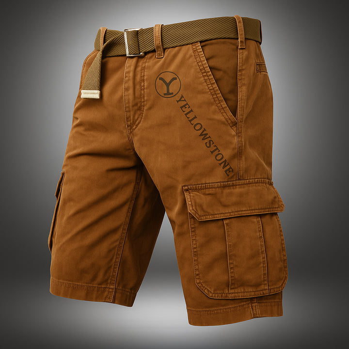 Yellowstone | Herren Cargo Shorts | Bequem und Vielseitig