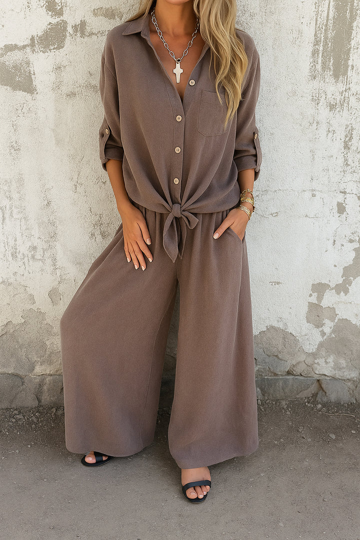 Valeska | Damen Zweiteiliges Set | Locker & Vielseitig