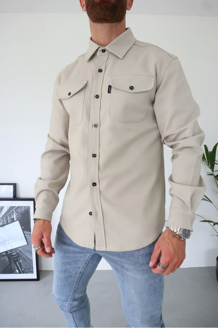 Mark | Herren Vielseitiges Overshirt | Lässiger Komfort