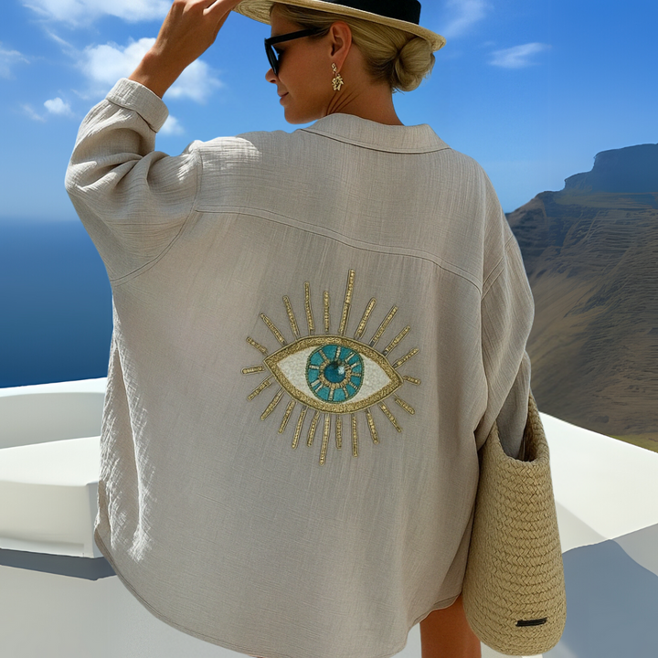 Annemiek | Damen Boho Bluse | Elegant und Relaxed