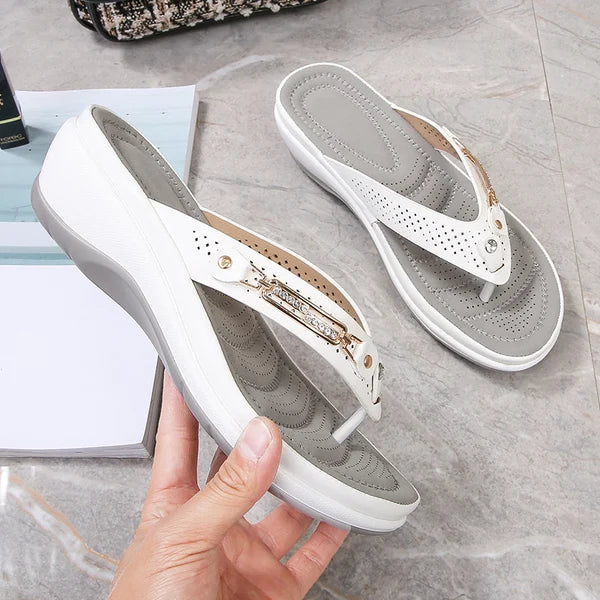 Liora | Damen Funkelnde Sandalen | Sommerglanz