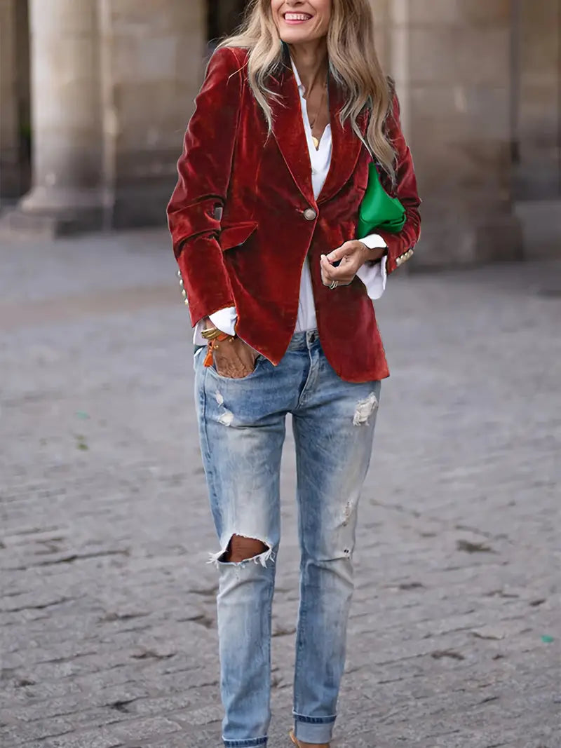 Caterina Blazer | Damen Eleganter Blazer | Zeitlos