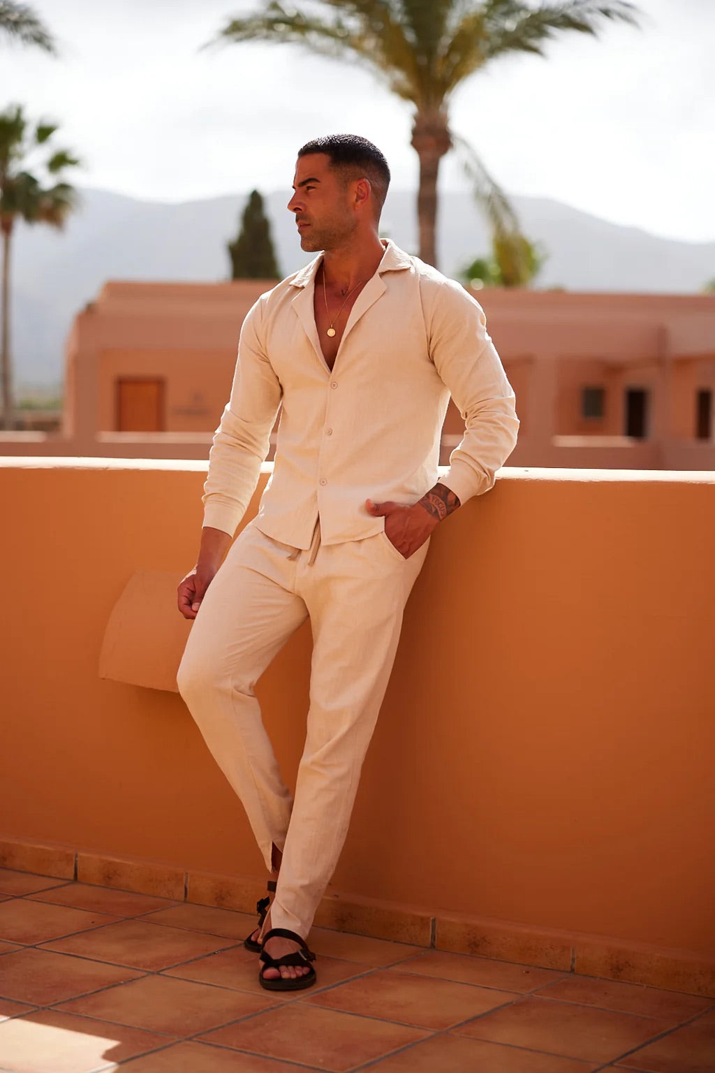 Kondrad Set | Herren Sommer Set | Luftig Modern