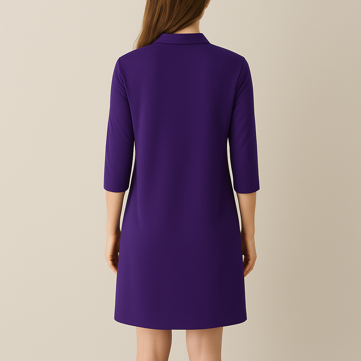 Lysandra | Damen Schlichtes Kleid | Zeitlose Eleganz