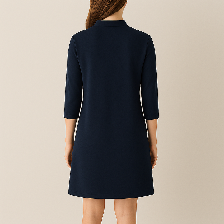 Lysandra | Damen Schlichtes Kleid | Zeitlose Eleganz