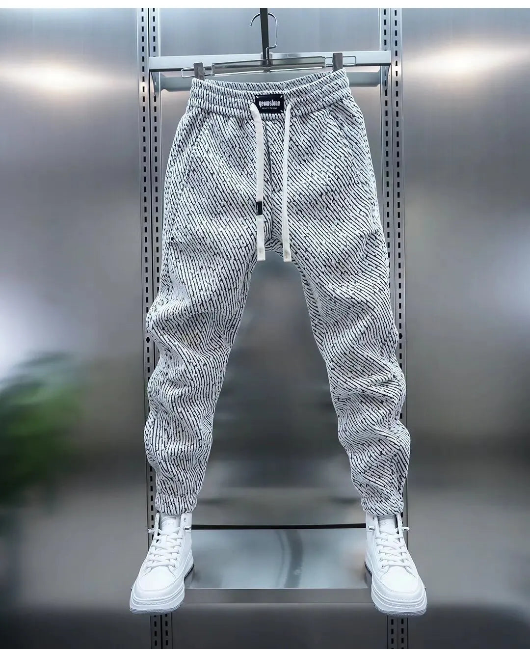 Markus | Herren Gemusterte Freizeit Pants | Urban