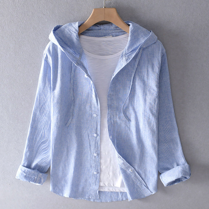 Alina | Damen Leichte Kapuzenbluse | Modernes Design
