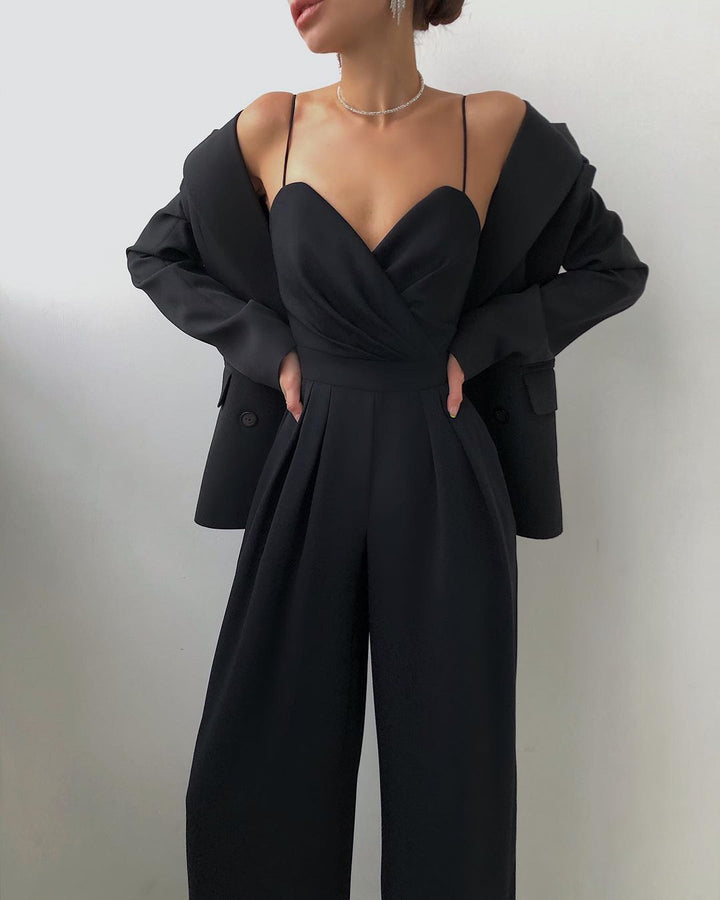 Vivetta Jumpsuit | Damen Eleganter Anzug | Figurbetont