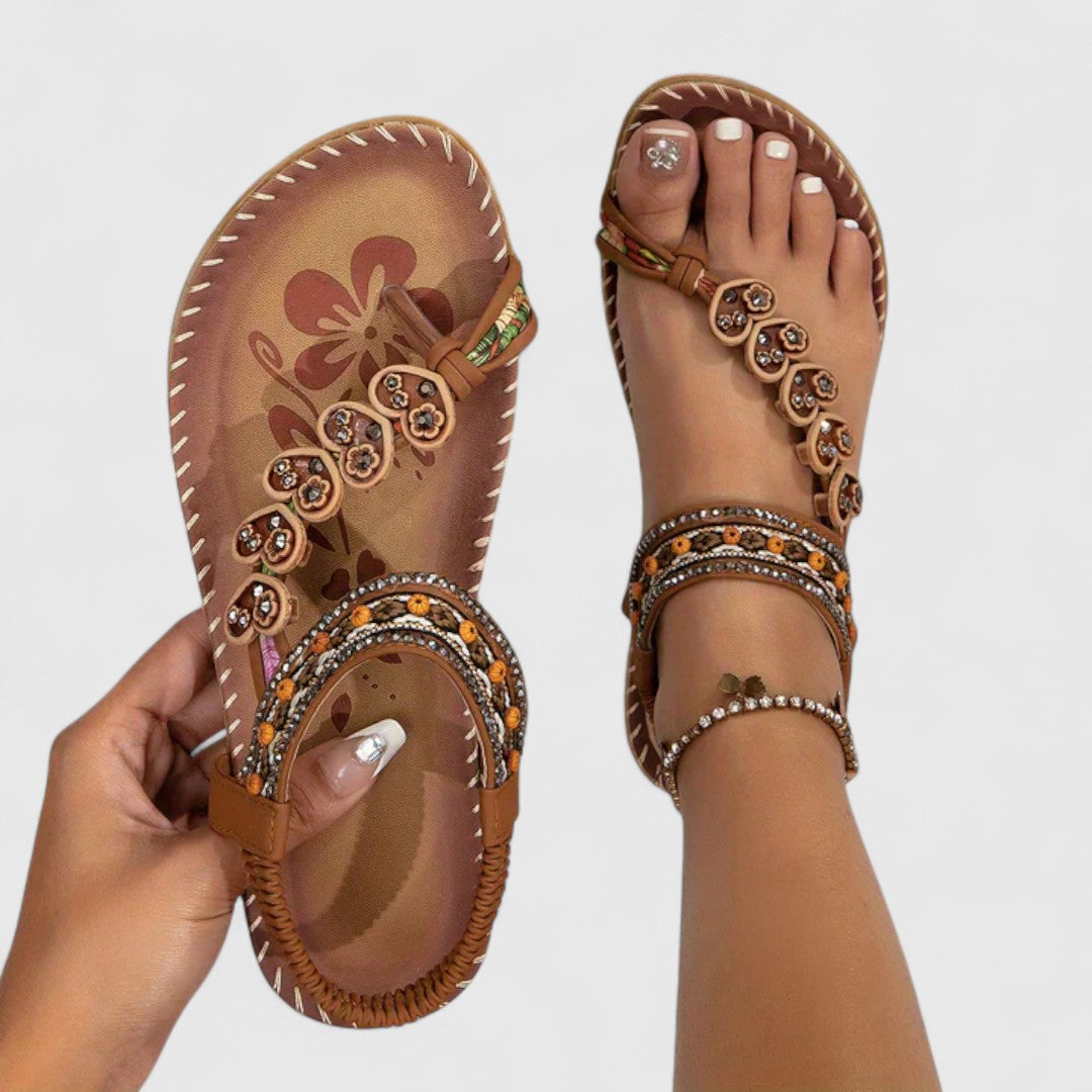 Jasmina | Damen Ergonomische Sandalen | Zeitlos Bequem
