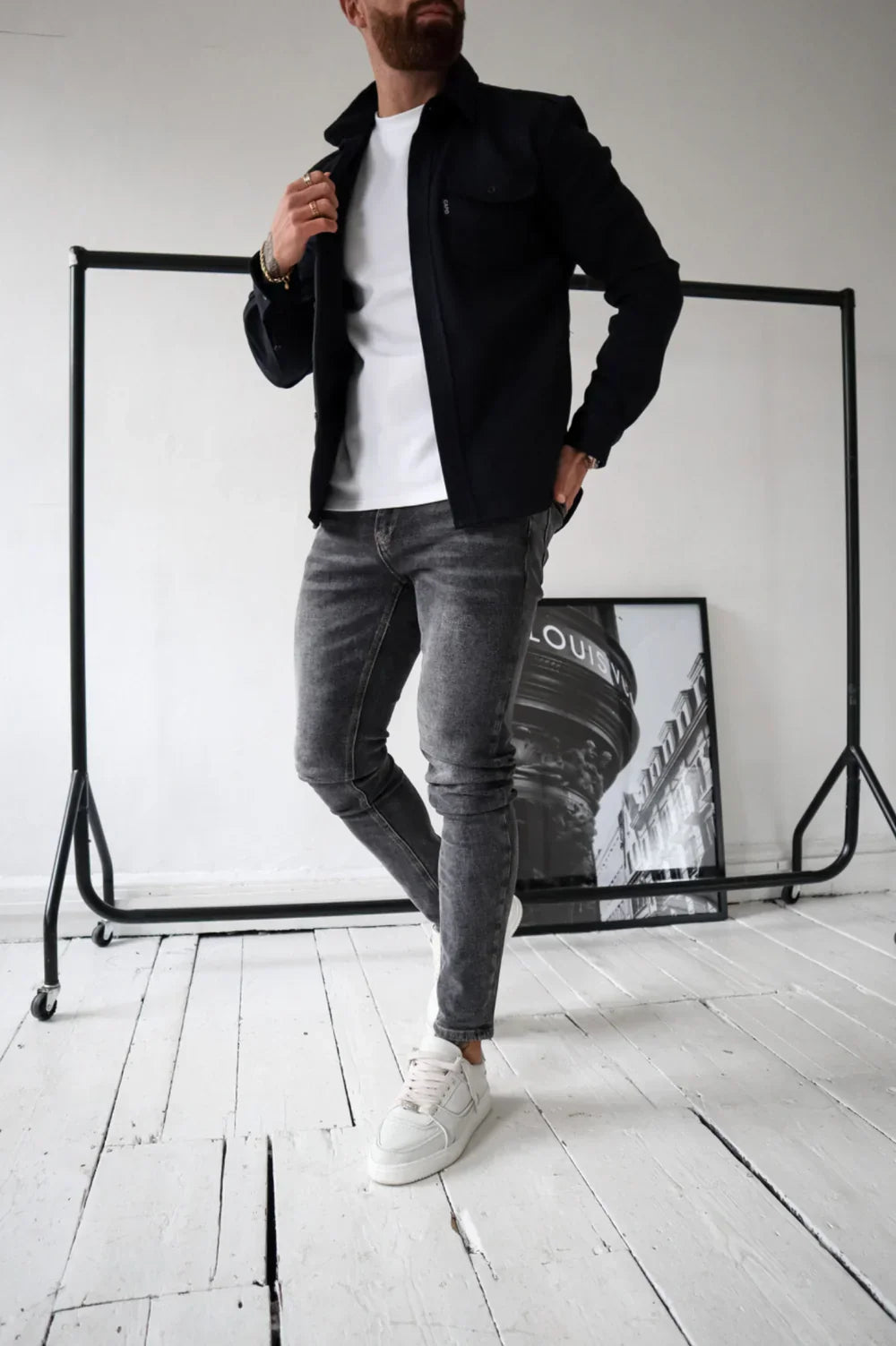 Mark | Herren Vielseitiges Overshirt | Lässiger Komfort
