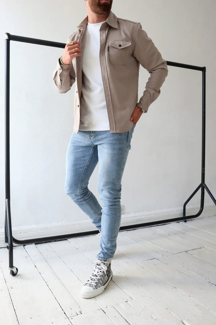 Mark | Herren Vielseitiges Overshirt | Lässiger Komfort