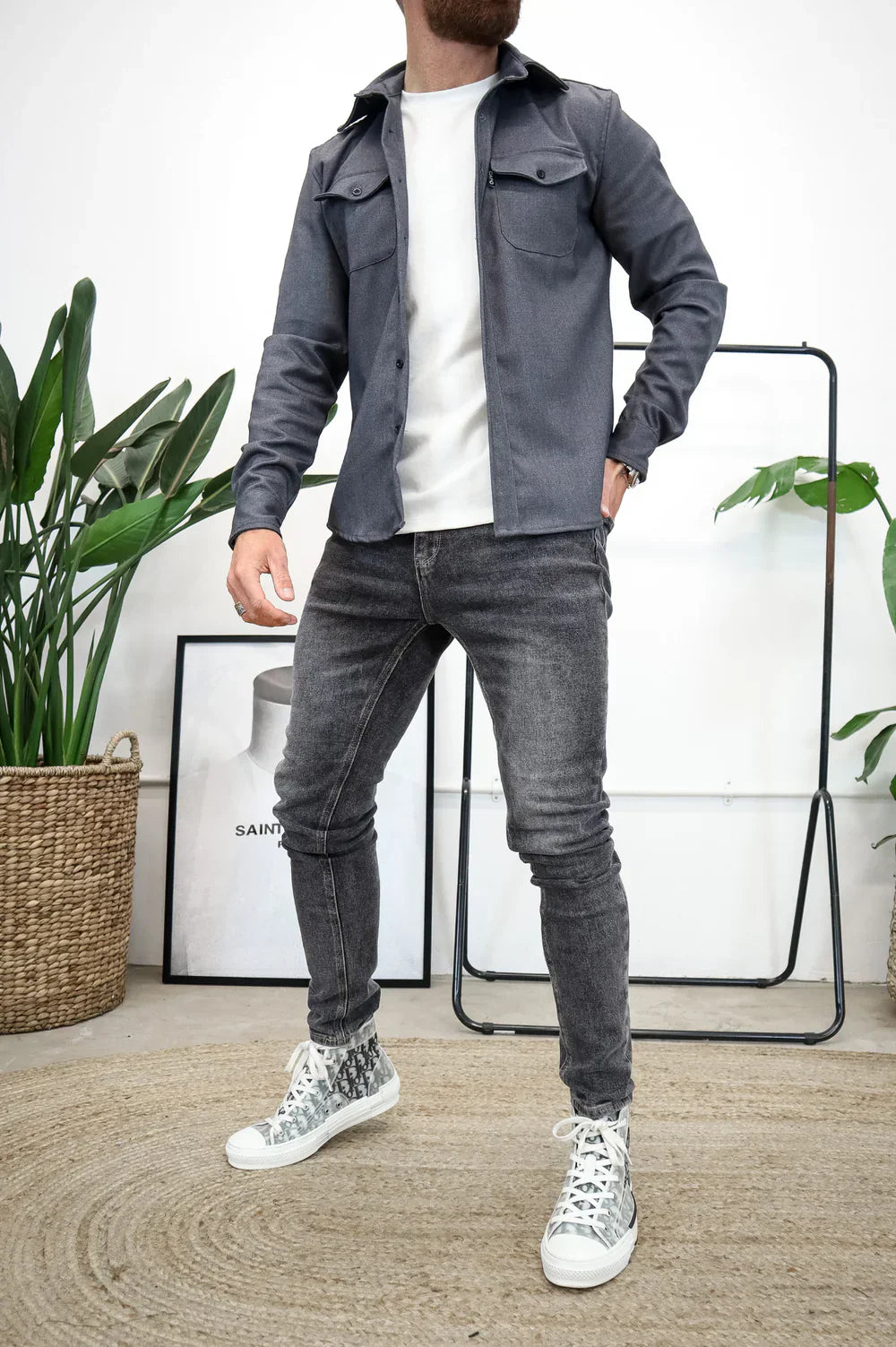 Mark | Herren Vielseitiges Overshirt | Lässiger Komfort