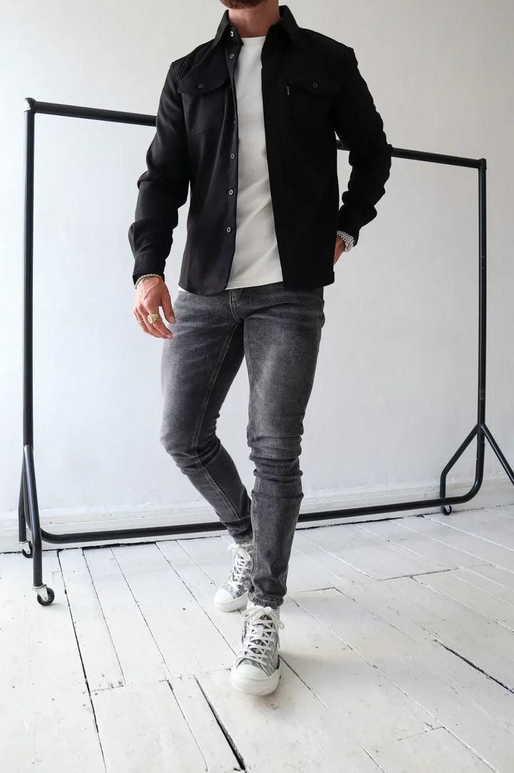 Mark | Herren Vielseitiges Overshirt | Lässiger Komfort