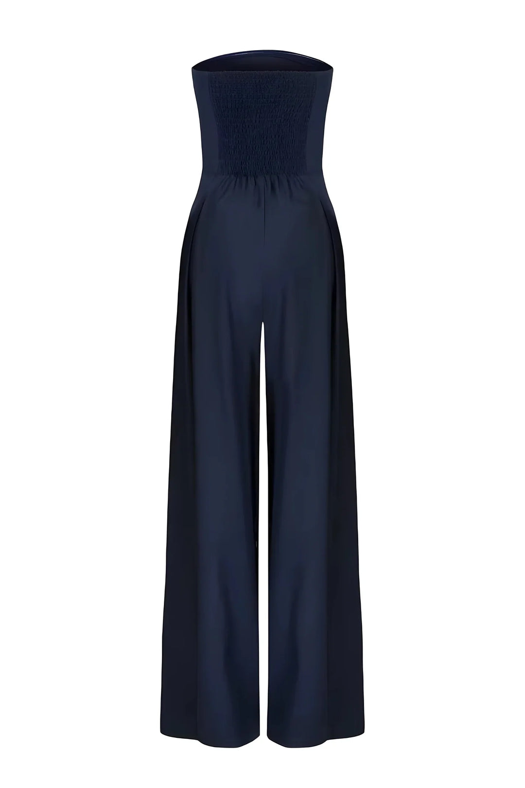 Elvana | Damen Schulterfreier Jumpsuit | Elegant Minimalistisch