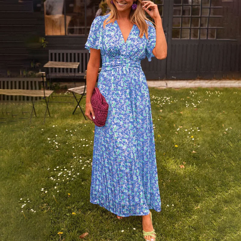 Charlotte | Damen Ärmelloses Midikleid | Knitterfrei