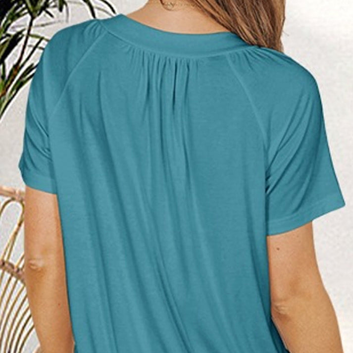 Freya | Damen Gekräuseltes Top | Alltag Elegant