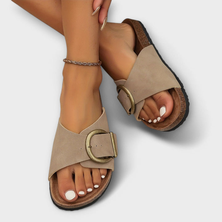 Selina | Damen Stylische Sandalen | Sommerleicht Komfortabel
