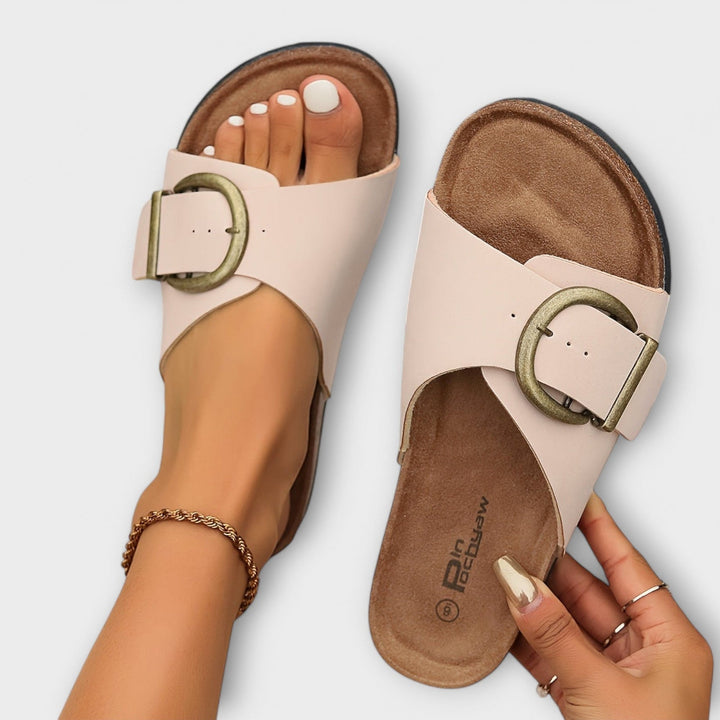 Selina | Damen Stylische Sandalen | Sommerleicht Komfortabel